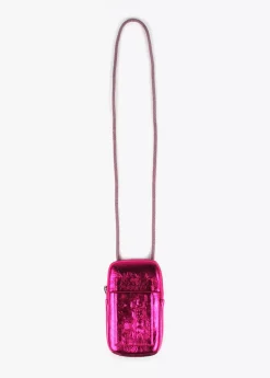 Bolsito porta móvil metalizado