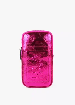 Bolsito porta móvil metalizado