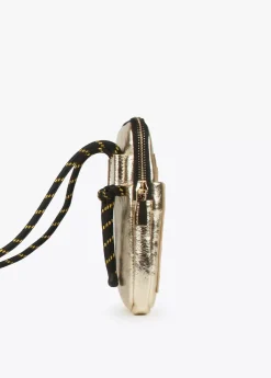 Bolsito porta móvil metalizado