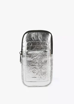 Bolsito porta móvil metalizado