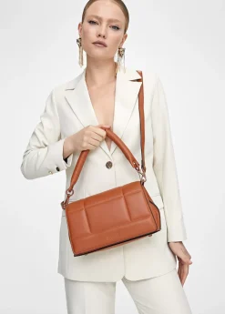 Bolso bandolera acolchada