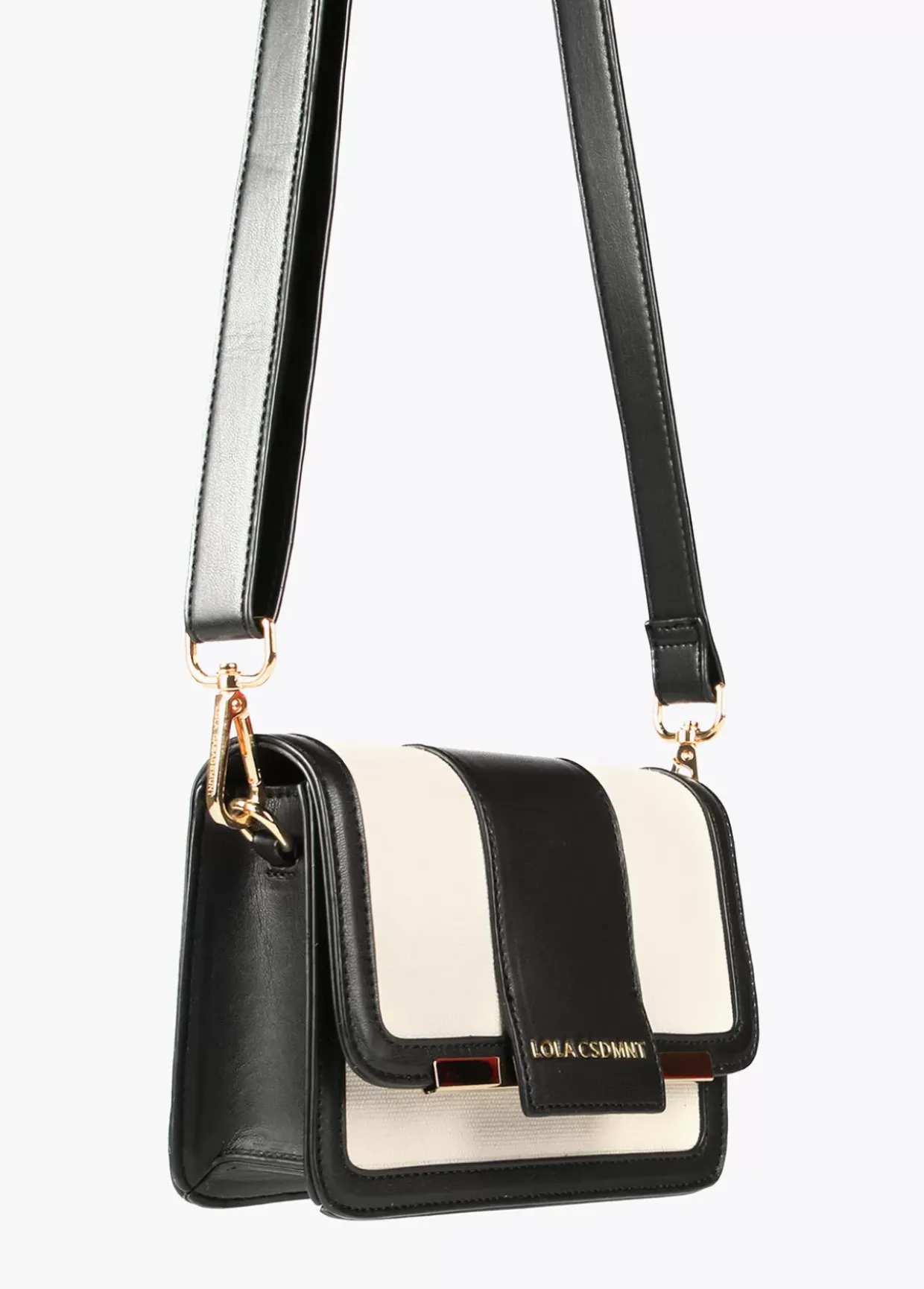 Bolso bandolera bicolor