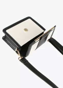 Bolso bandolera bicolor