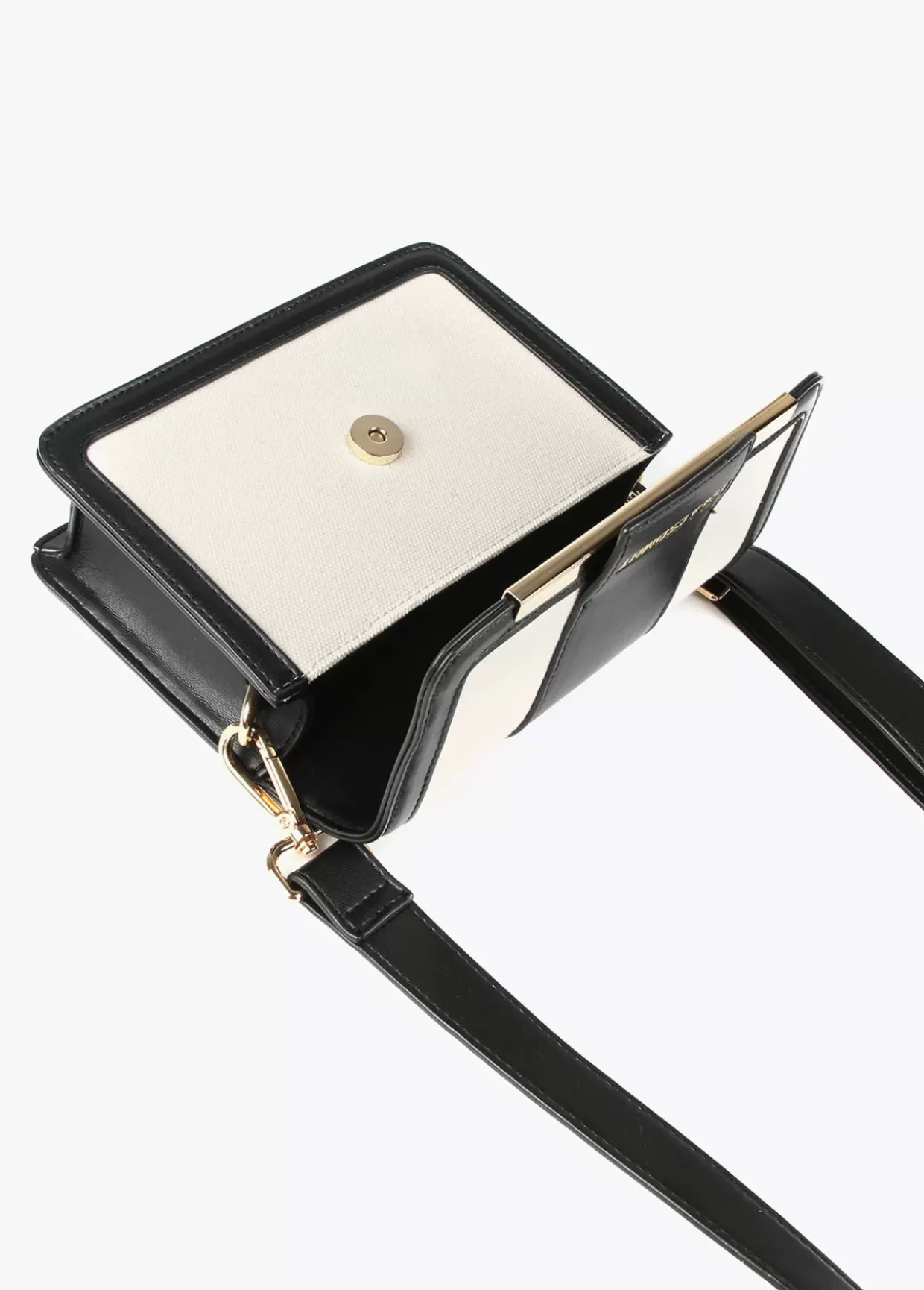 Bolso bandolera bicolor