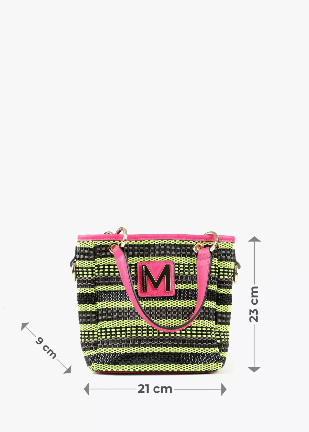 Bolso bandolera bicolor