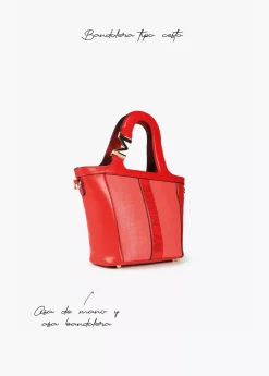 Bolso bandolera cesto