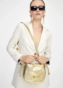 Bolso bandolera con logo