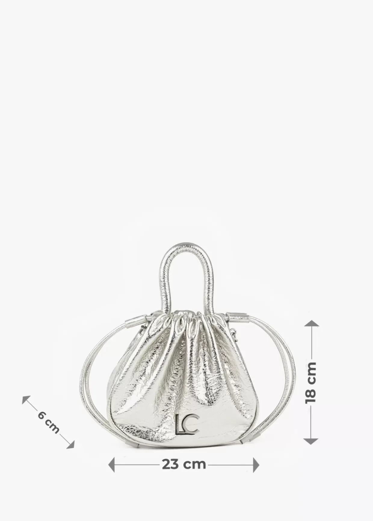 Bolso bandolera con logo