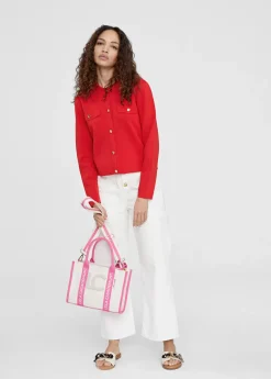 Bolso bandolera logotipado