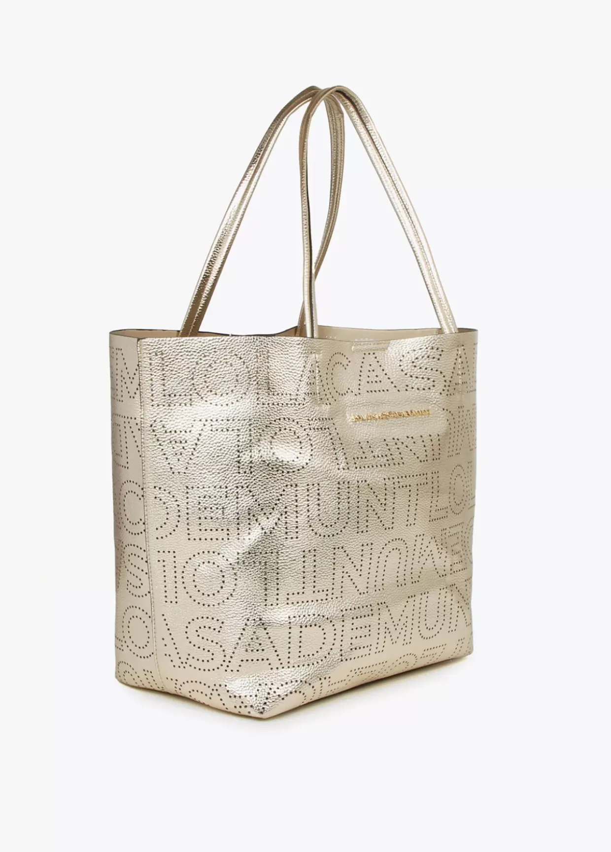Bolso dorado shopper edición limitada - Lola Casademunt