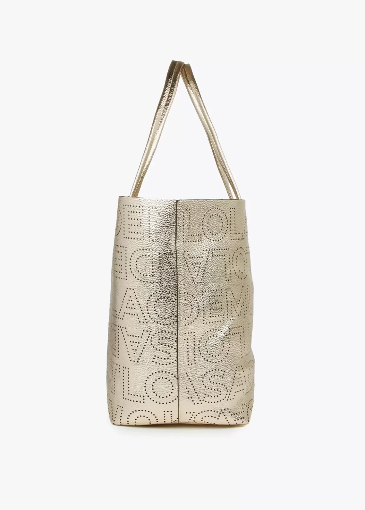 Bolso dorado shopper edición limitada - Lola Casademunt