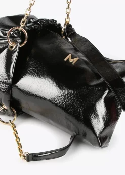 Bolso shopper brillante