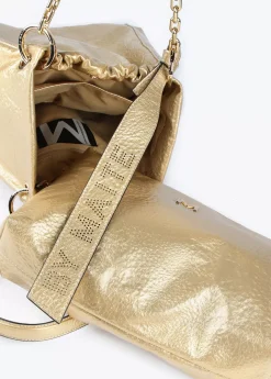 Bolso shopper brillante