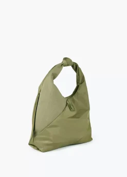 Bolso shopper materiales combinados