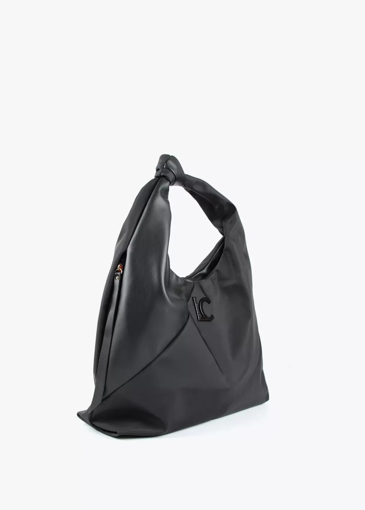 Bolso shopper materiales combinados