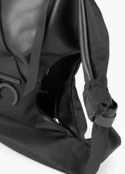 Bolso shopper materiales combinados