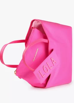 Bolso shopper nylon fluor