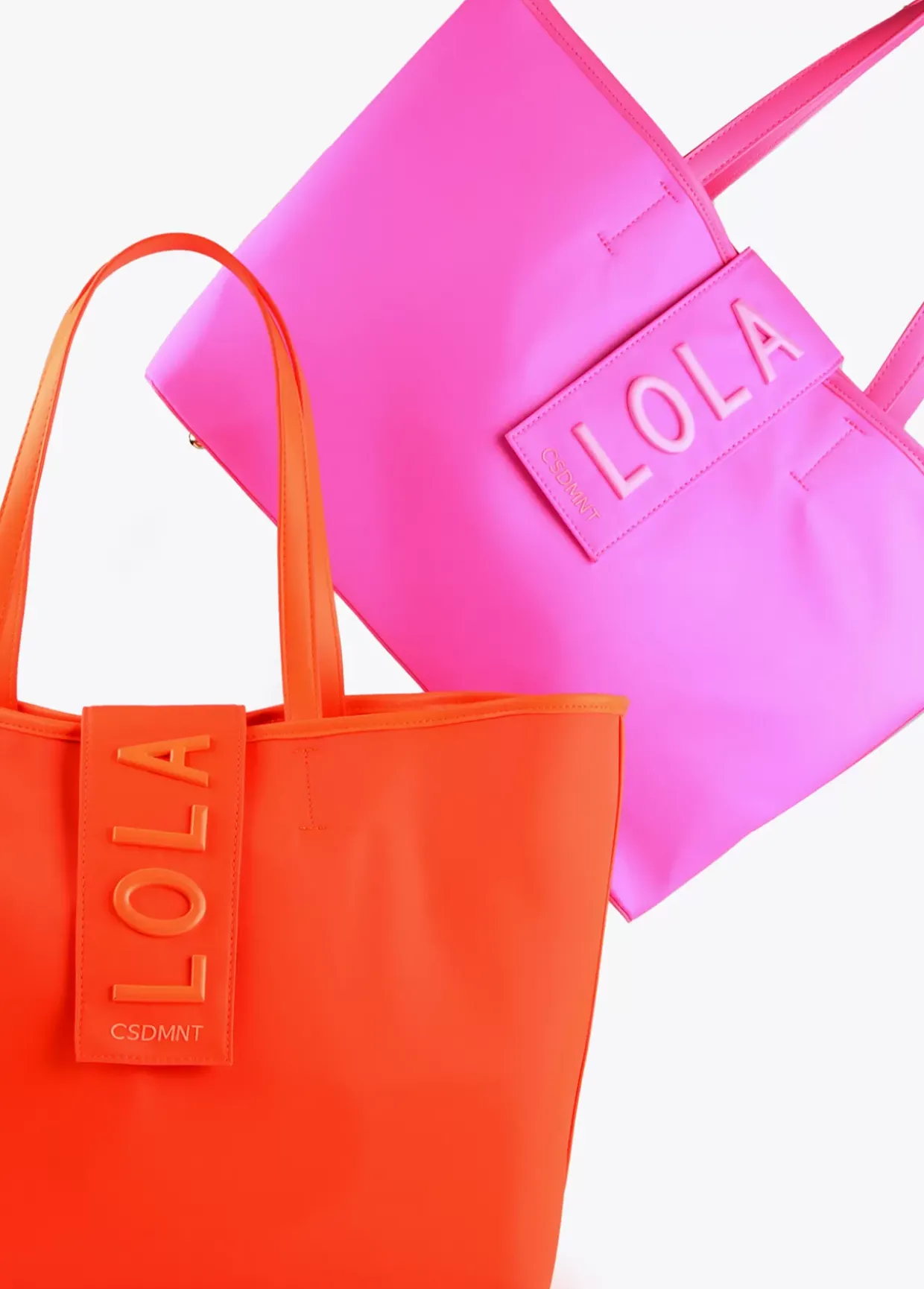 Bolso shopper nylon fluor
