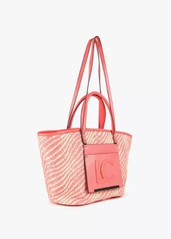 Bolso shopper tipo cesta