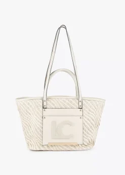 Bolso shopper tipo cesta