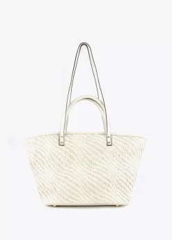 Bolso shopper tipo cesta