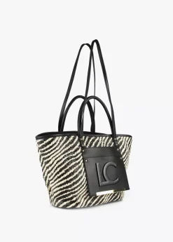 Bolso shopper tipo cesta