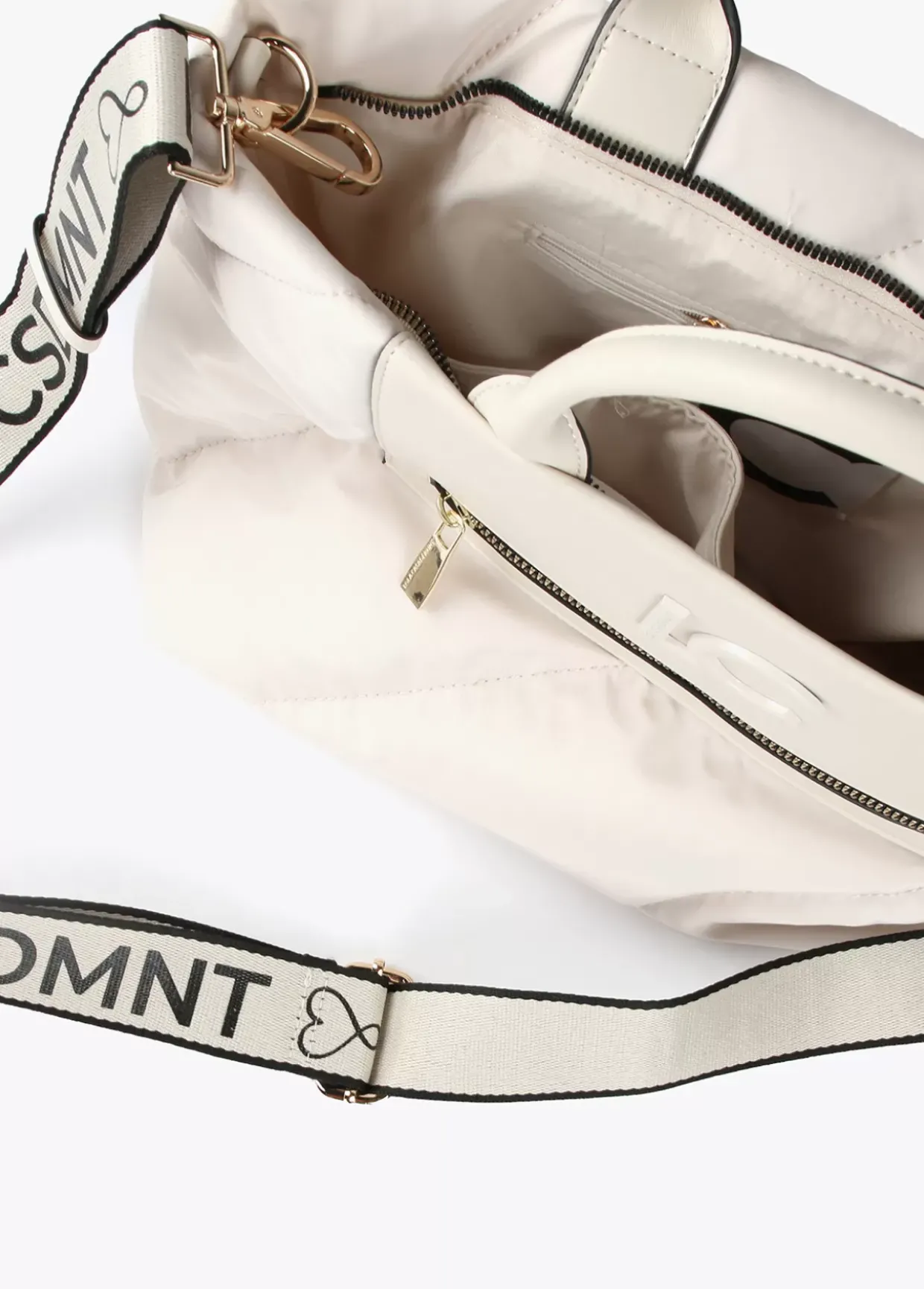 Bolso tipo shooper acolchado