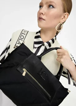 Bolso tipo shooper acolchado