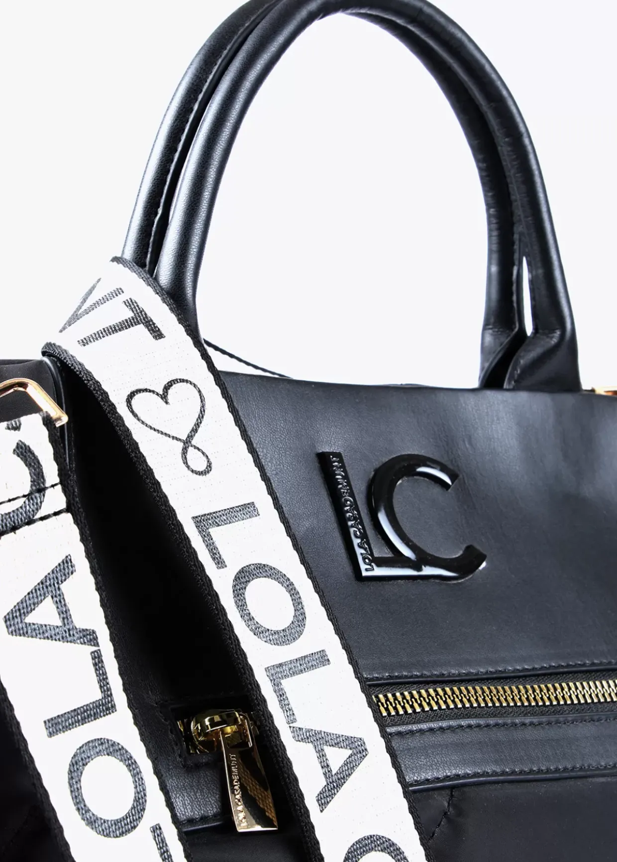 Bolso tipo shooper acolchado