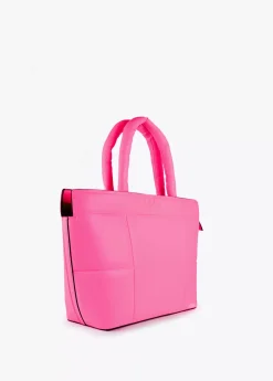 Bolso tipo shopper acolchado