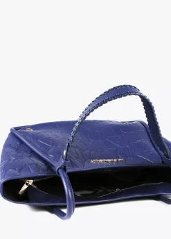 Bolso tipo shopper grabado