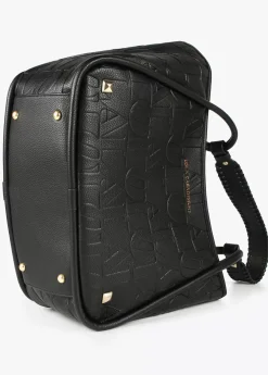 Bolso tipo shopper grabado