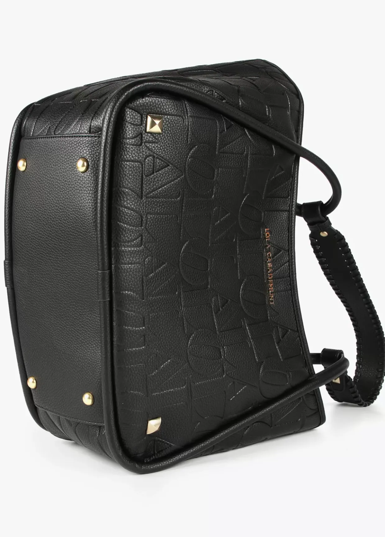 Bolso tipo shopper grabado