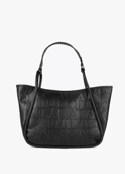 Bolso tipo shopper grabado