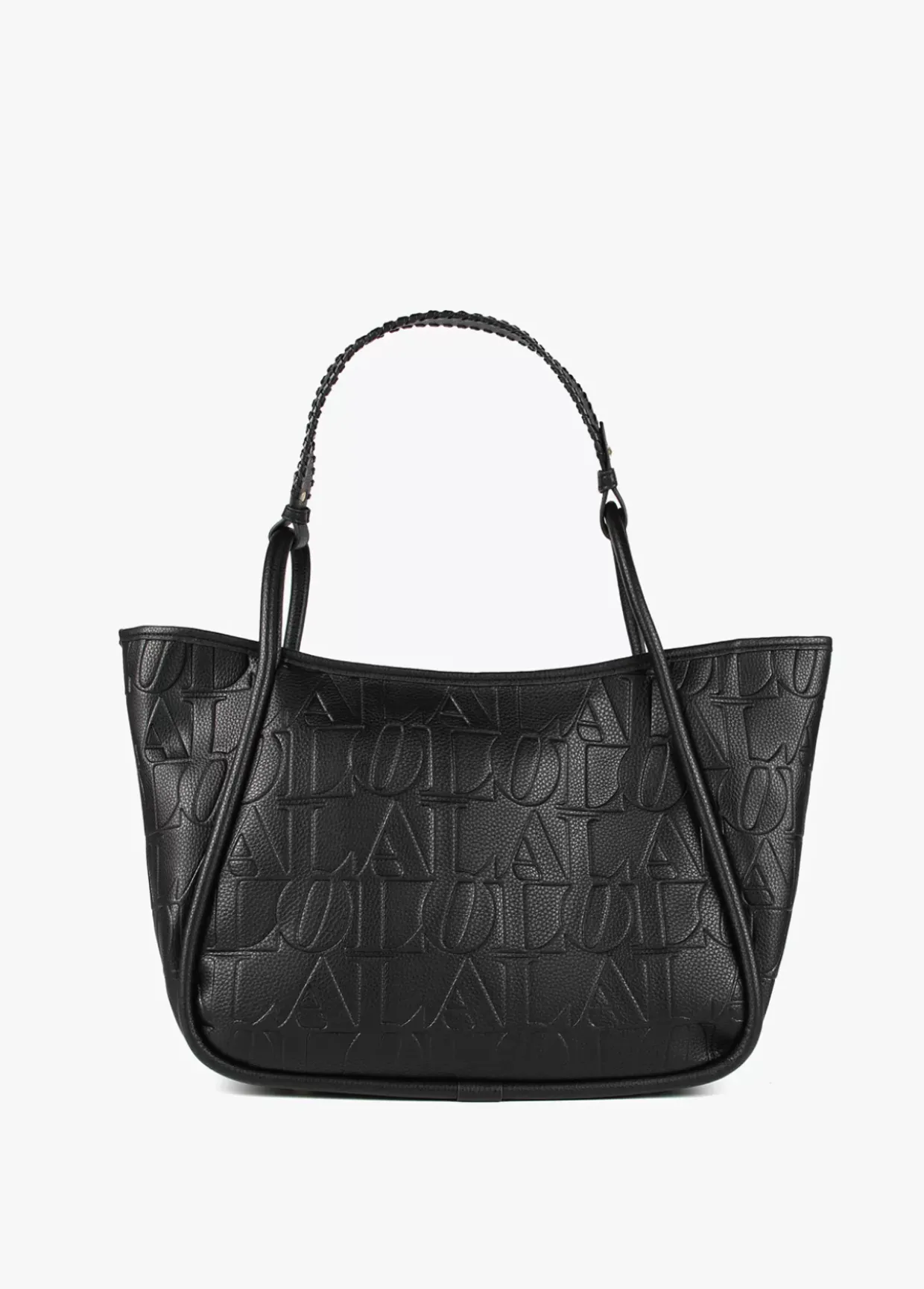 Bolso tipo shopper grabado