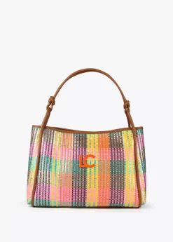 Bolso tipo shopper multicolor