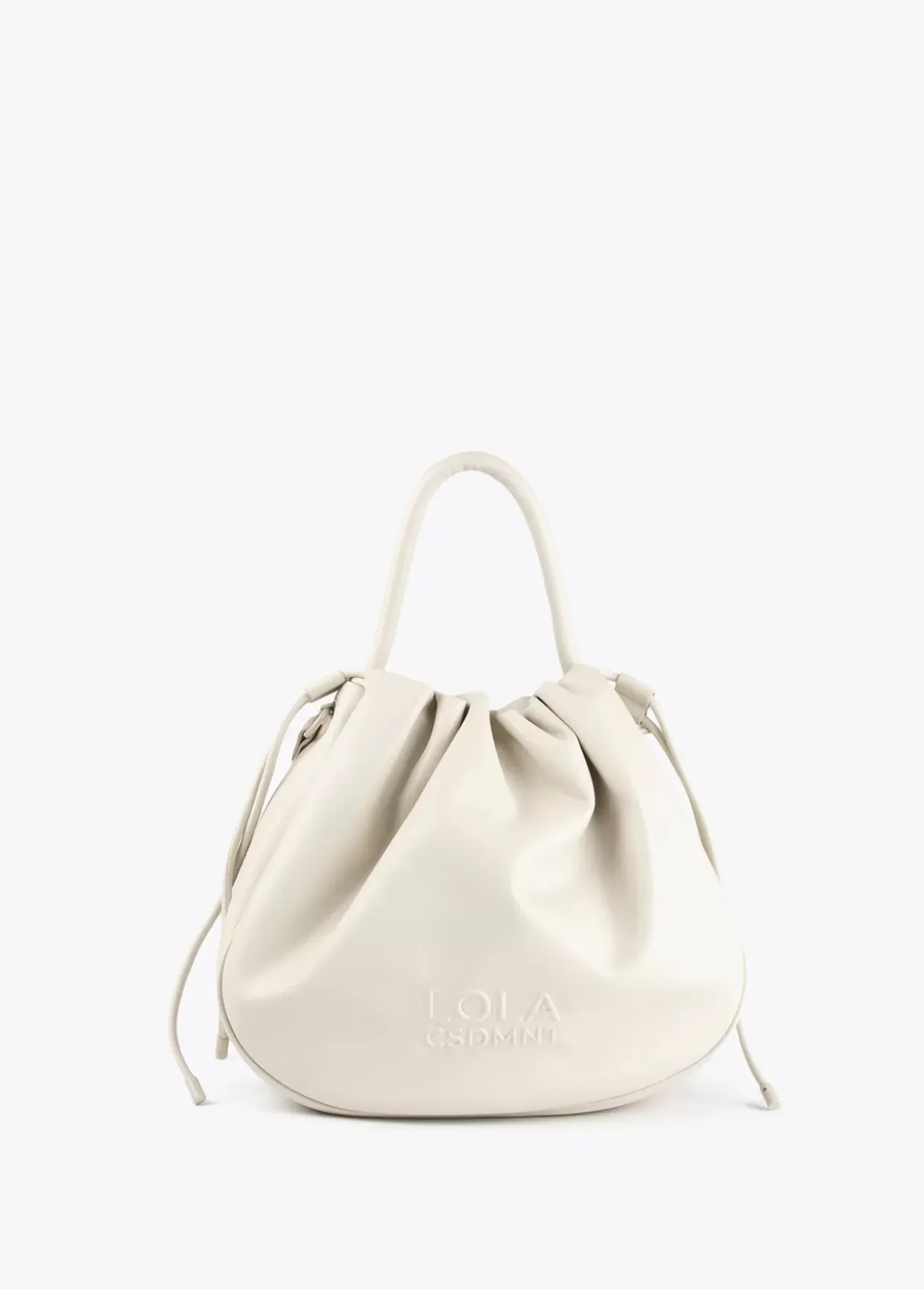 Bolso tipo shopper semicirular