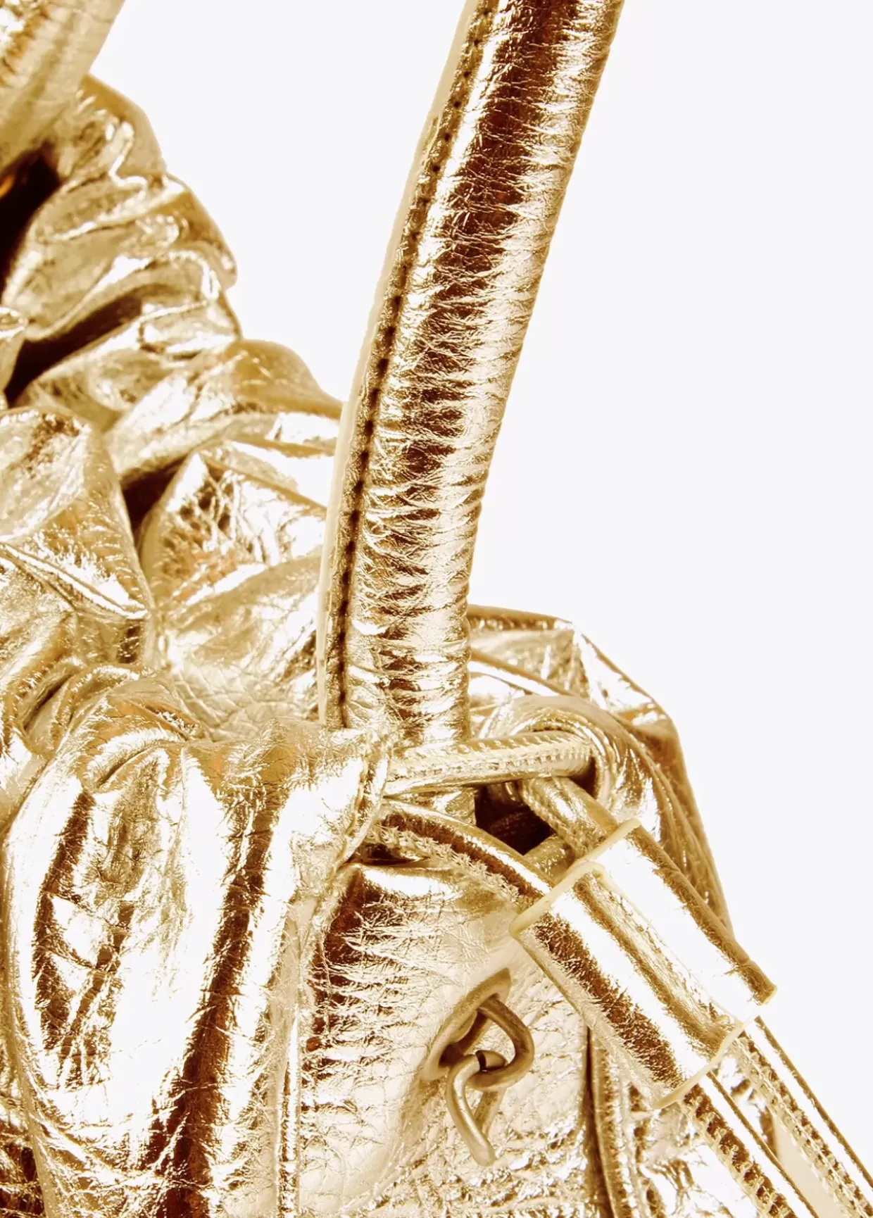 Bolso tipo shopper semicircular