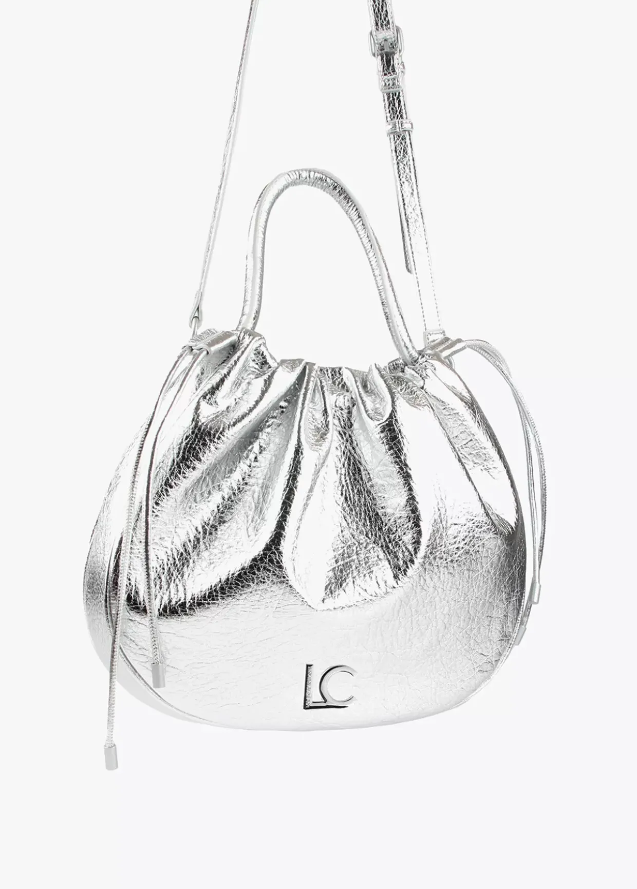 Bolso tipo shopper semicirular