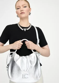 Bolso tipo shopper semicirular