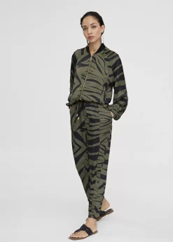 Bomber estampado animal