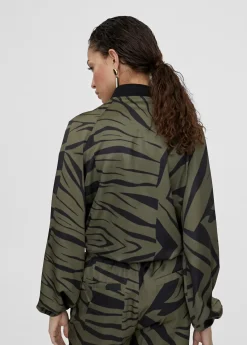Bomber estampado animal