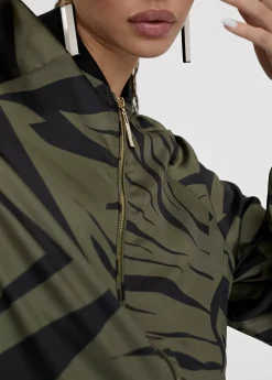 Bomber estampado animal