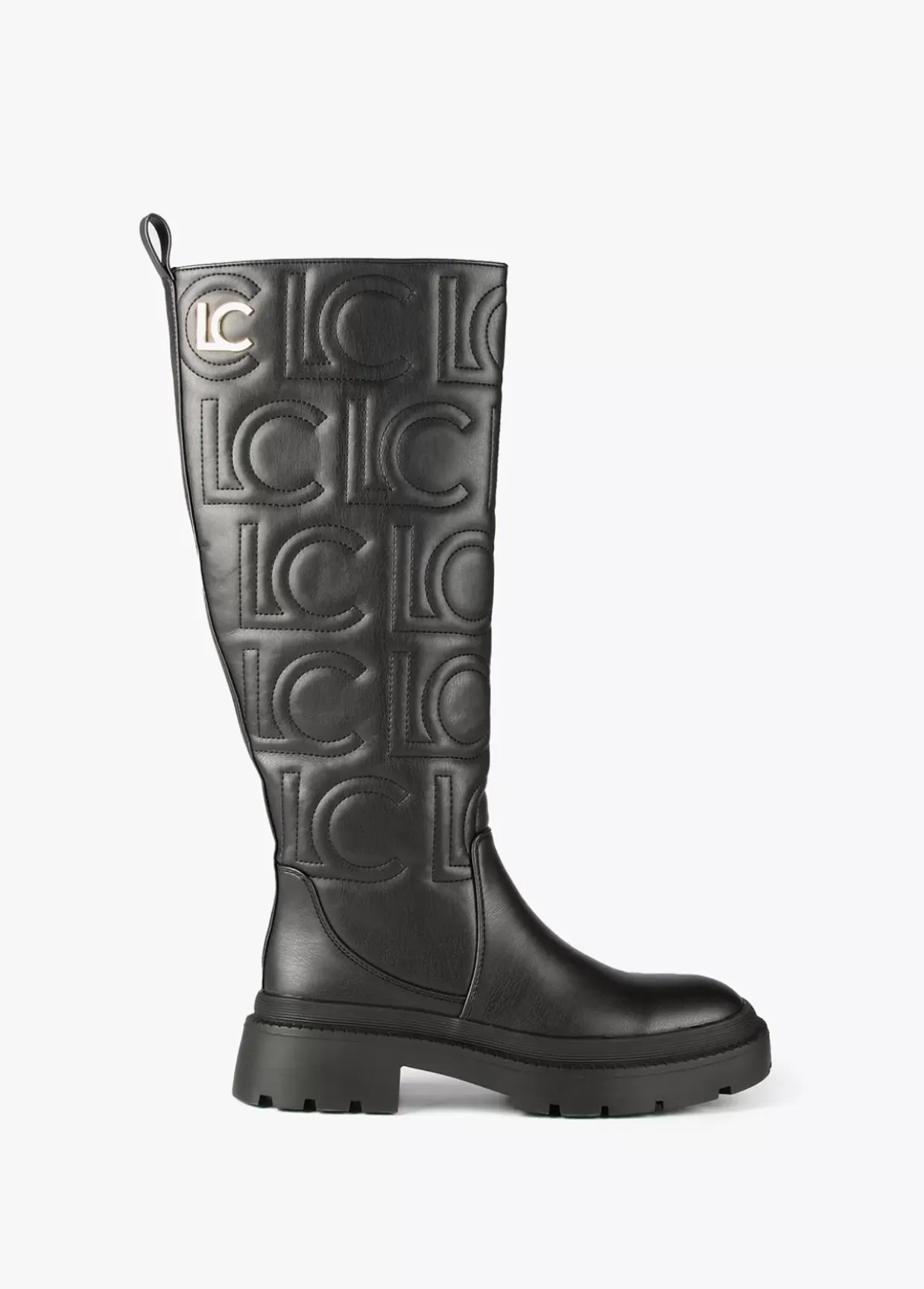 Bota alta logotipada | COLECCIÓN LOLA | Lola Casademunt