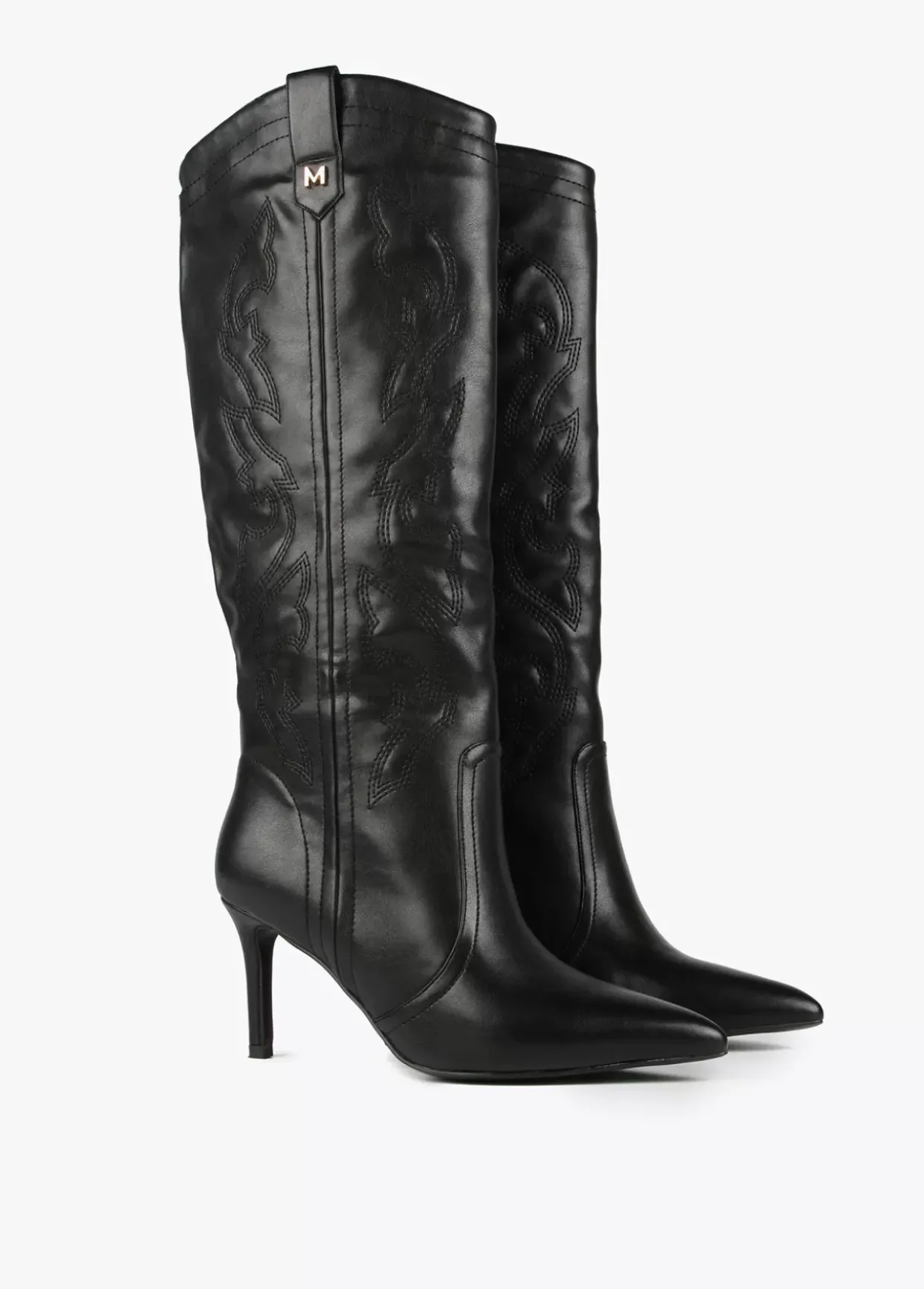 Bota cowboy de caña alta