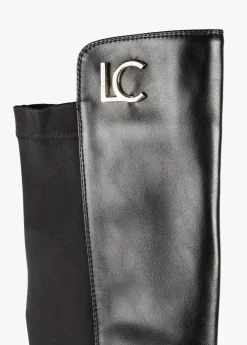 Bota mosquetera alta tacon |  Calzado | Lola Casademunt