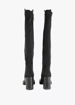 Bota mosquetera alta tacon |  Calzado | Lola Casademunt