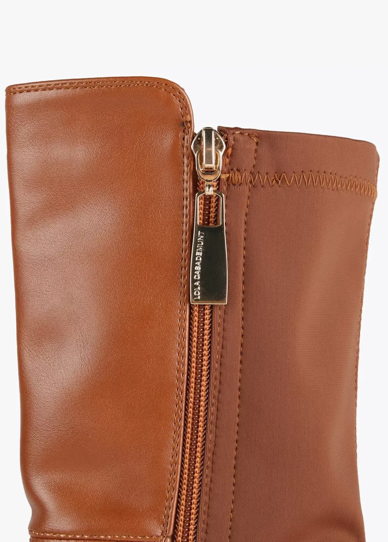 Botin media caña dos tejidos | Calzado | Lola Casademunt