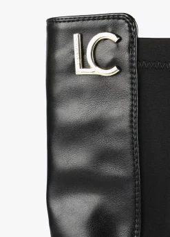 Botin media caña dos tejidos |  Calzado | Lola Casademunt