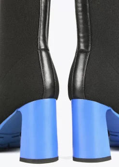 Botín calcetín con suela track